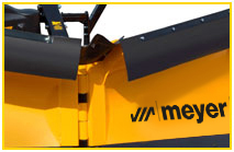 Meyer Rubber Snow Deflectors