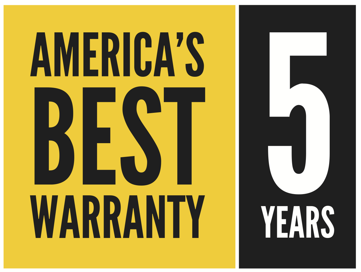 5 Year Warranty