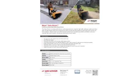 Turbo Broom Brochure